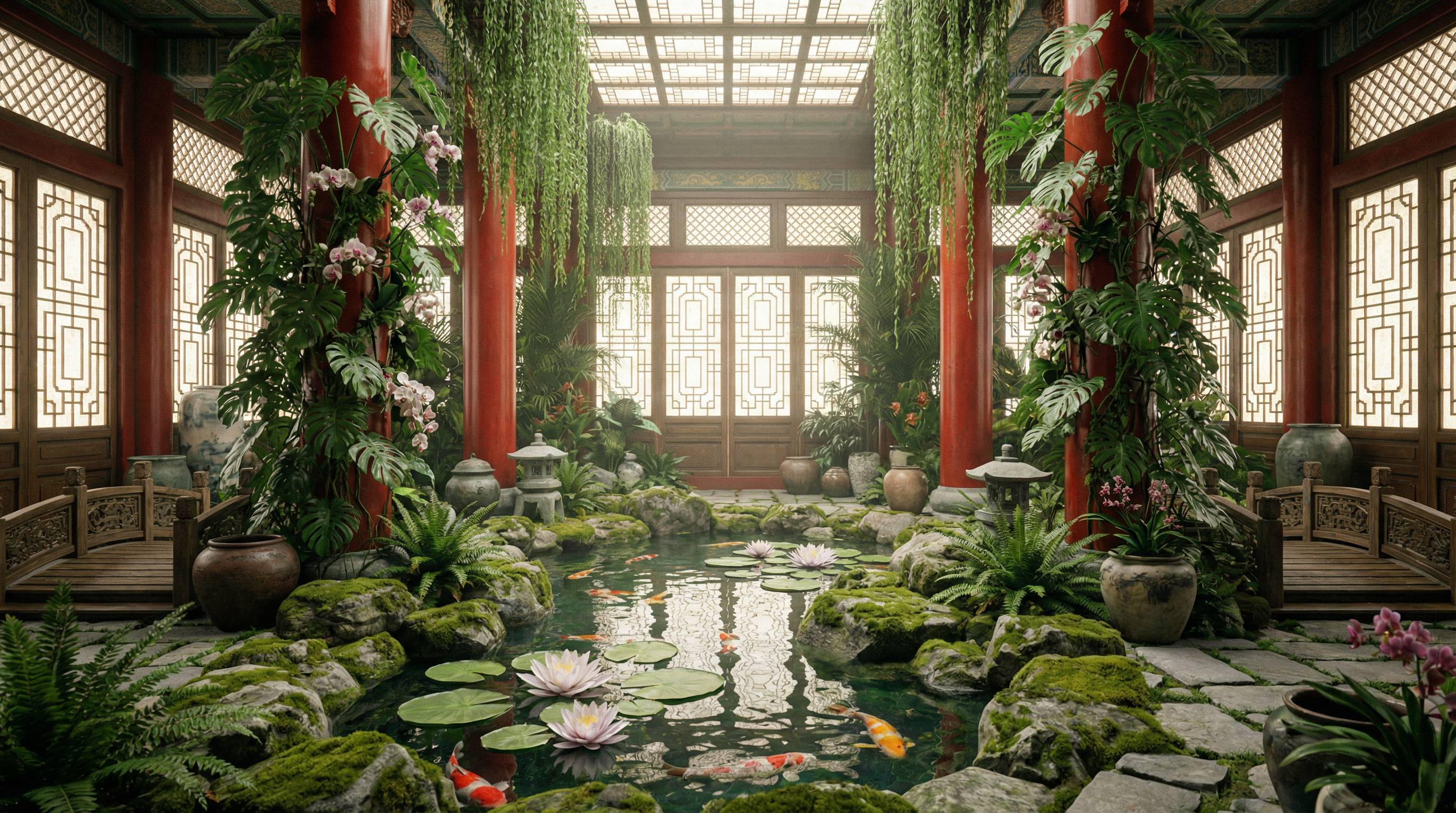 男同网植物视频 - 室内植物园视频